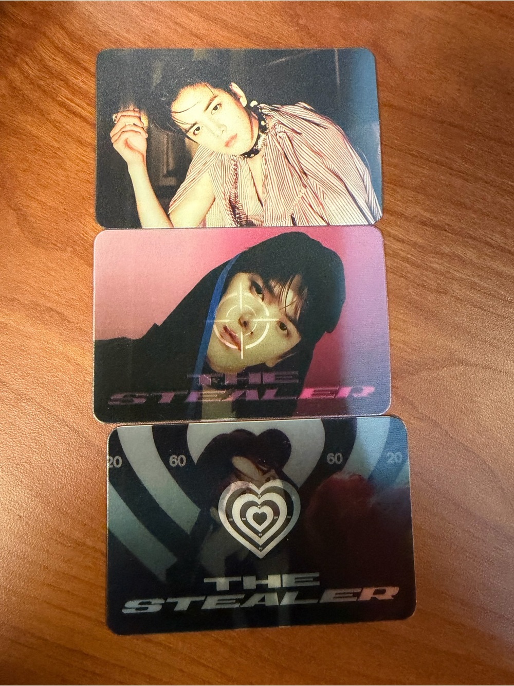 The Boyz Younghoon CHASE (The Stealer) Lenticular photocard set (3 PCs)